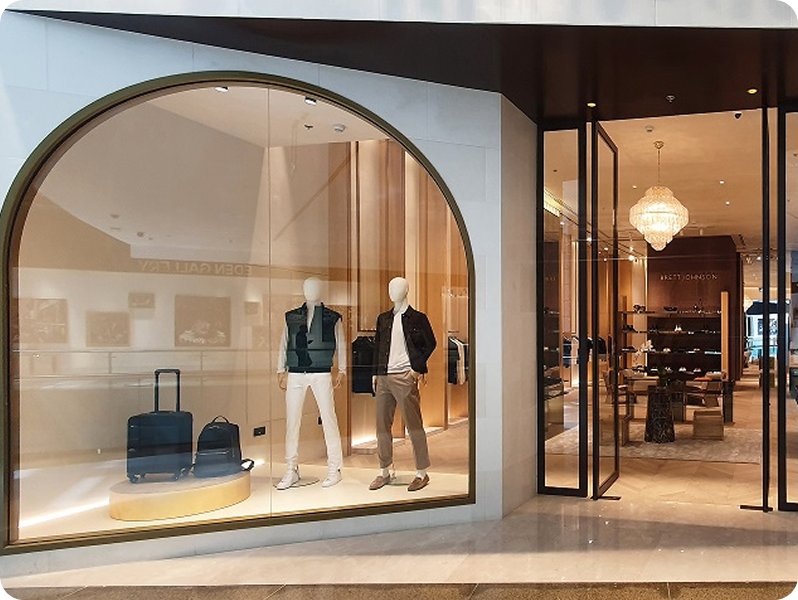 Interios and retrofitting Dubai Showroom